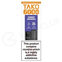 Blueberry Raspberries Sikary Tako SP6000 Refill Pack