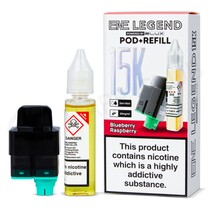 Blueberry Raspberry Elux ENE Legend 15K Refill Pod