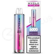 Blueberry Raspberry Hyola Pro Max HY6000 Disposable Vape