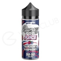 Blueberry Raspberry Shortfill E-Liquid by Ramsey Pod 100ml