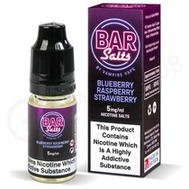 Blueberry Raspberry Strawberry Nic Salt E-Liquid by Bar Salts