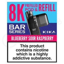 Blueberry Sour Raspberry Bar Series Kika 8K Refill Pod