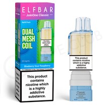 Blueberry Sour Raspberry Elf Bar Joinone Refill Pods
