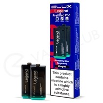 Blueberry Sour Raspberry Elux Legend 1500 2in1 Prefilled Pods