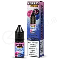 Blueberry Sour Raspberry Nic Salt E-Liquid by Bar Liq