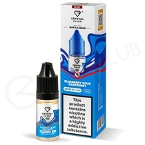 Blueberry Sour Raspberry Nic Salt E-Liquid by Crystal Clear