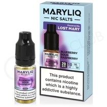 Blueberry Sour Raspberry Nic Salt E-Liquid by Lost Mary Maryliq