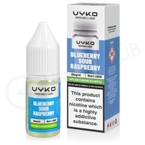 Blueberry Sour Raspberry Nic Salt E-Liquid by Vyko