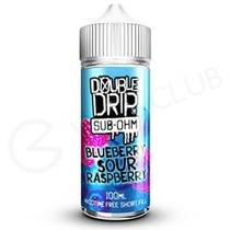 Blueberry Sour Raspberry Shortfill E-Liquid by Double Drip