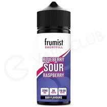 Blueberry Sour Raspberry Shortfill E-Liquid by Frumist 100ml