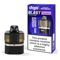 Blueberry Sour Raspberry Vaporesso Dojo Blast 6000 Prefilled Pod