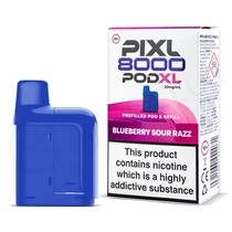 Blueberry Sour Razz Pixl 8000 Refill Pack