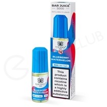 Blueberry Watermelon Nic Salt E-Liquid by Bar Juice 5000