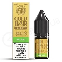 Bora Bora Nic Salt E-Liquid by Gold Bar Salts