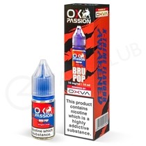 Bru Pop Nic Salt E-Liquid by Ox Passion