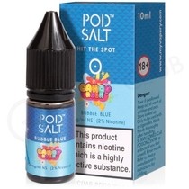 Bubble Blue Nic Salt E-Liquid by Pod Salt & Candy Rush
