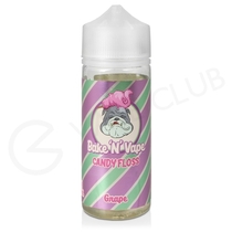 Candy Floss Grape Shortfill E-Liquid by Bake N Vape 100ml