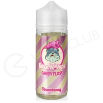 Candy Floss Strawberry Shortfill E-Liquid by Bake N Vape 100ml