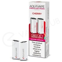 Cherry Aquavape 2in1 Prefilled Pod