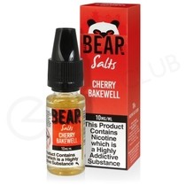Cherry Bakewell Nic Salt E-Liquid by Bear Salts