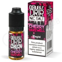 Cherry Bakewell Nic Salt E-Liquid by Double Drip