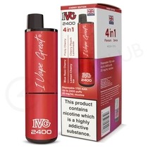 Cherry Edition IVG 2400 Disposable Vape