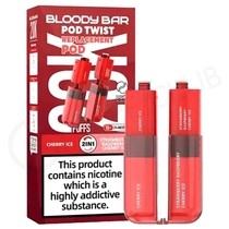 Cherry Ice & Strawberry Raspberry Cherry Ice Bloody Bar Ultra Twist 20K Refill Pack