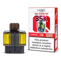 Cherry Ice & Strawberry Raspberry Cherry Ice HQD Glow Air 35K Refill Pods