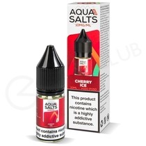 Cherry Ice Nic Salt E-Liquid by Aqua Salts