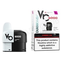 Cherry Ice Vapes Bars Diamond 6000 Refill Pack
