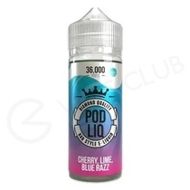 Cherry Lime Blue Razz Shortfill E-Liquid by Pod Liq 80ml