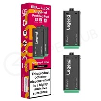 Cherry Lime Elux Legend 1500 2in1 Prefilled Pods