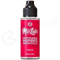 Cherry Shortfill E-Liquid by Mix Labs 100ml