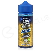 Citron & Coconut Shortfill E-Liquid by Just Juice Ice 100ml