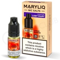 Citrus Sunrise Nic Salt E-Liquid by Lost Mary Maryliq