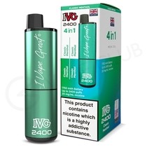 Classic Menthol IVG 2400 Disposable Vape