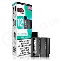 Classic Menthol IVG Pro 12 Refill Pack