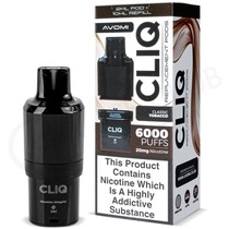 Classic Tobacco Avomi Cliq 6000 Puff Refill Pack