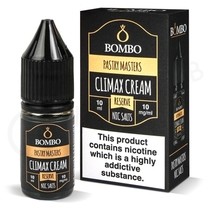 Climax Cream Reserve Nic Salt E-Liquid by Bombo Pastry Masters