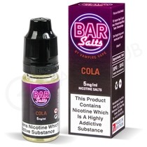 Cola Nic Salt E-Liquid by Bar Salts