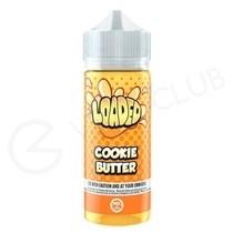 Cookie Butter Shortfill E-Liquid by Loaded 100ml