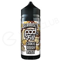 Cookie Dough Shortfill E-Liquid by Seriously Pod Fill x2 100ml