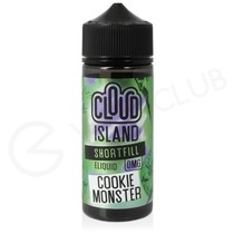 Cookie Monster Shortfill E-Liquid by Cloud Island 100ml