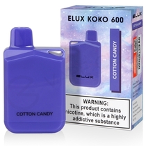 Cotton Candy Elux Koko 600 Disposable Vape