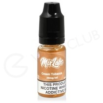 Cream Tobacco Nic Salt E-Liquid by Mix Labs