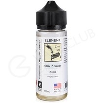 Crema Dripper Shortfill E-Liquid by Element 100ml