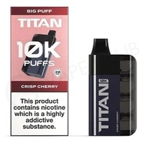 Crisp Cherry Titan 10K Disposable Vape