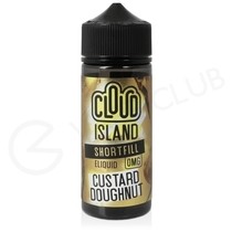 Custard Doughnut Shortfill E-Liquid by Cloud Island 100ml