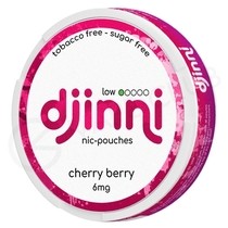 Djinni Cherry Berry Nicotine Pouches