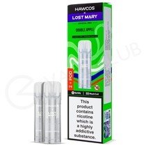 Double Apple Hawcos x Lost Mary Crystal Pro Prefilled Pods
